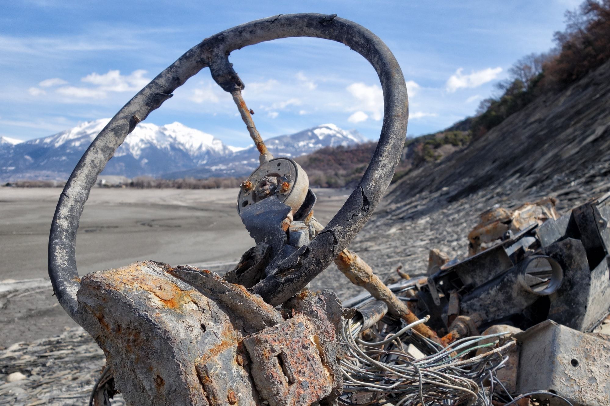 Sous les eaux du lac